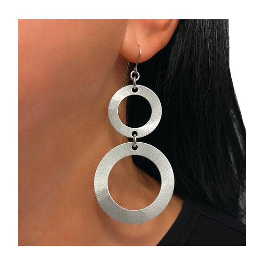 aperture earrings