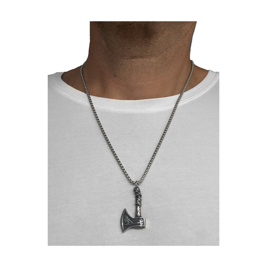 axe pendant necklace