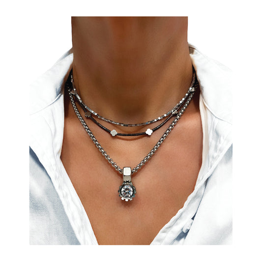 the axistorque solitaire necklace
