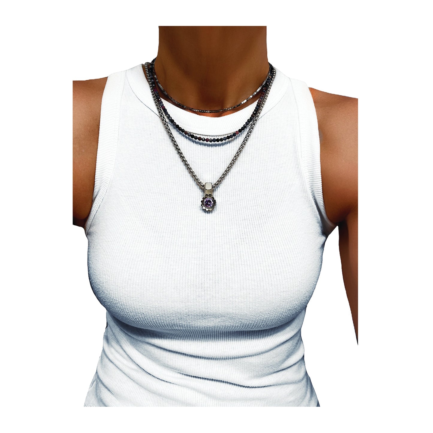 the axistorque solitaire necklace