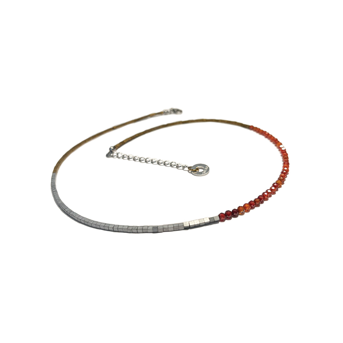 the elements necklace - rust