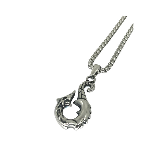 hook pendant necklace