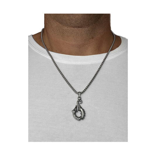 hook pendant necklace
