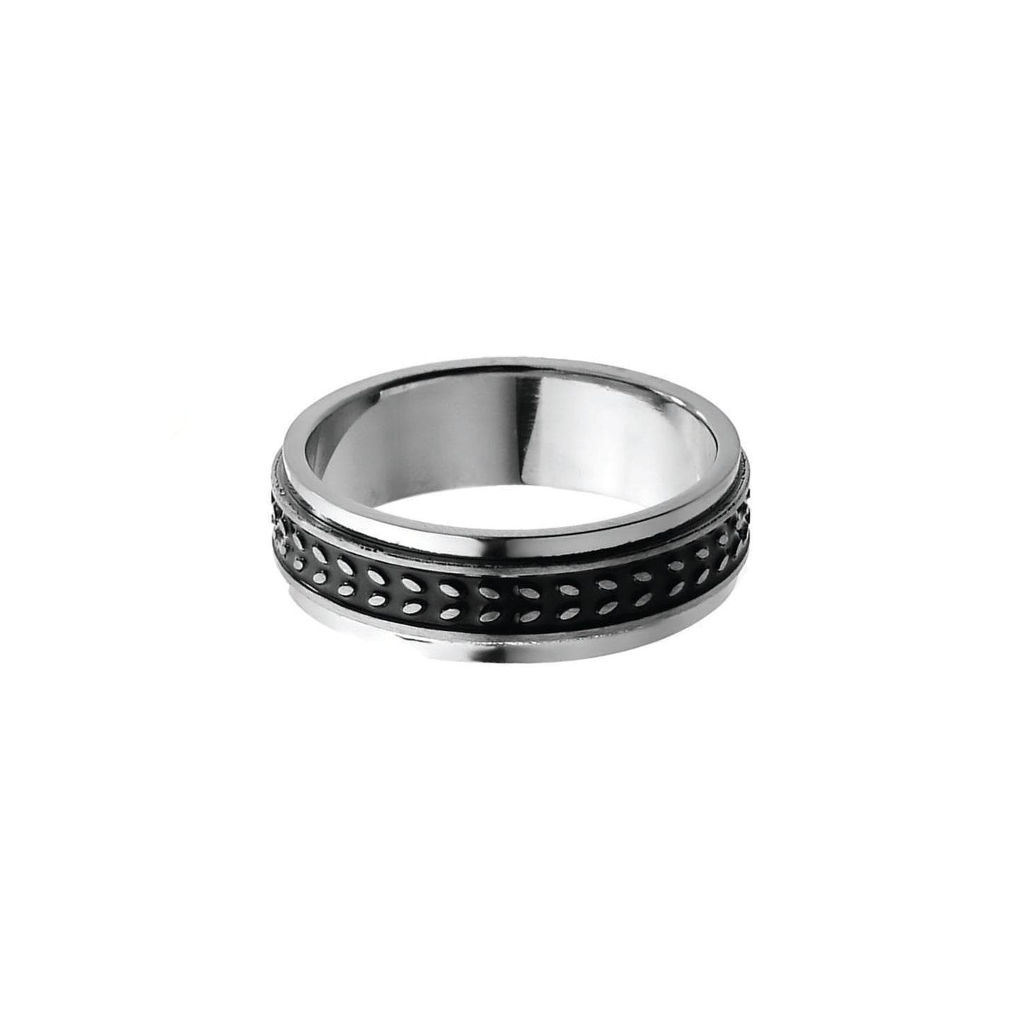 laurel leaf spinner ring