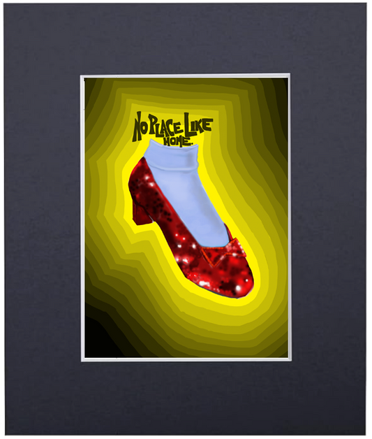 no place like home art print