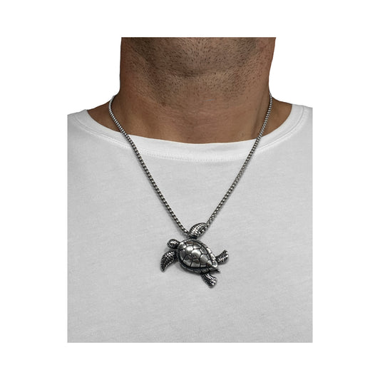 the sea turtle pendant necklace