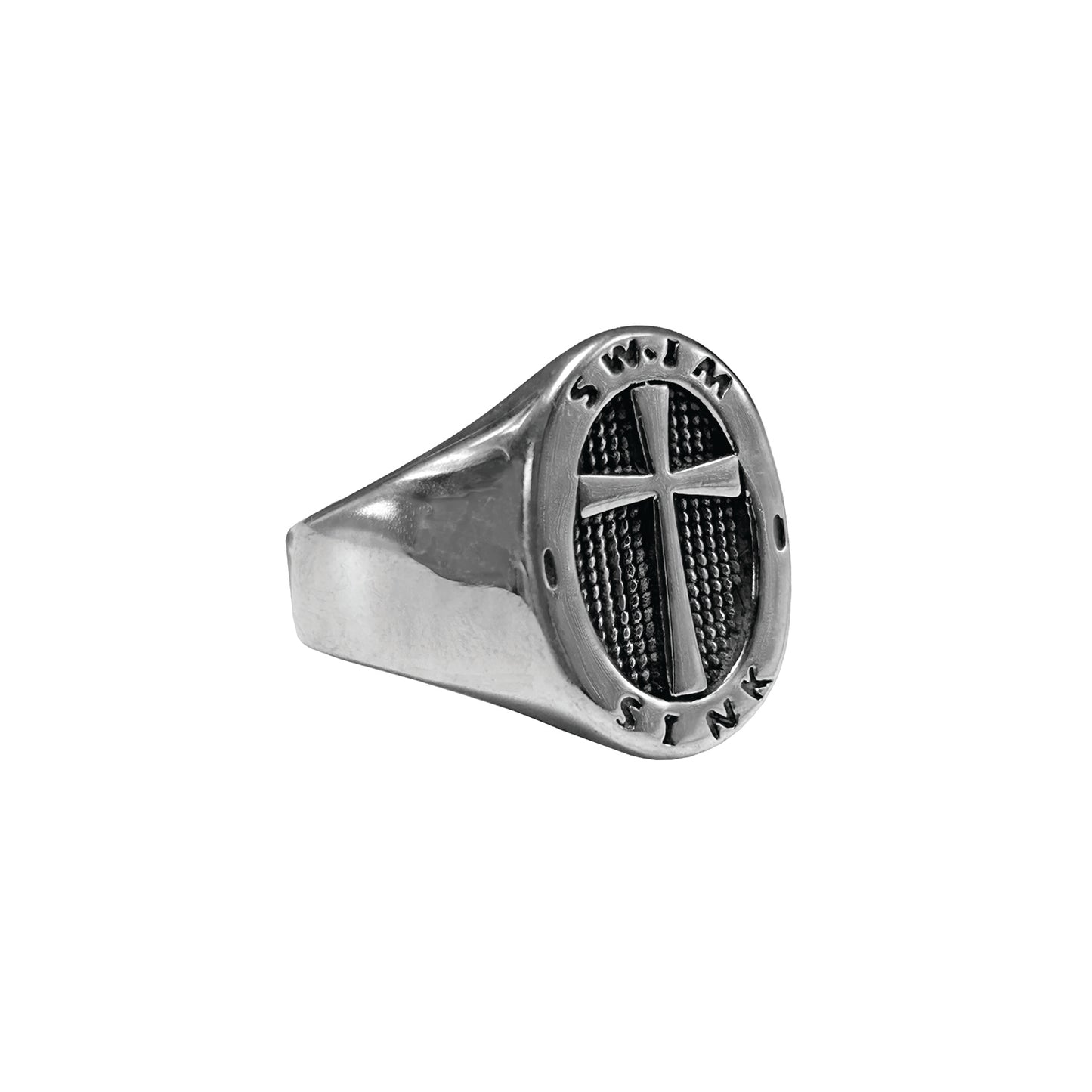 cross signet ring