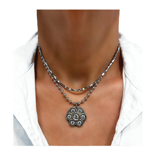 the original industrial daisy necklace