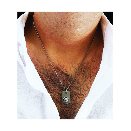 the tab solitaire necklace