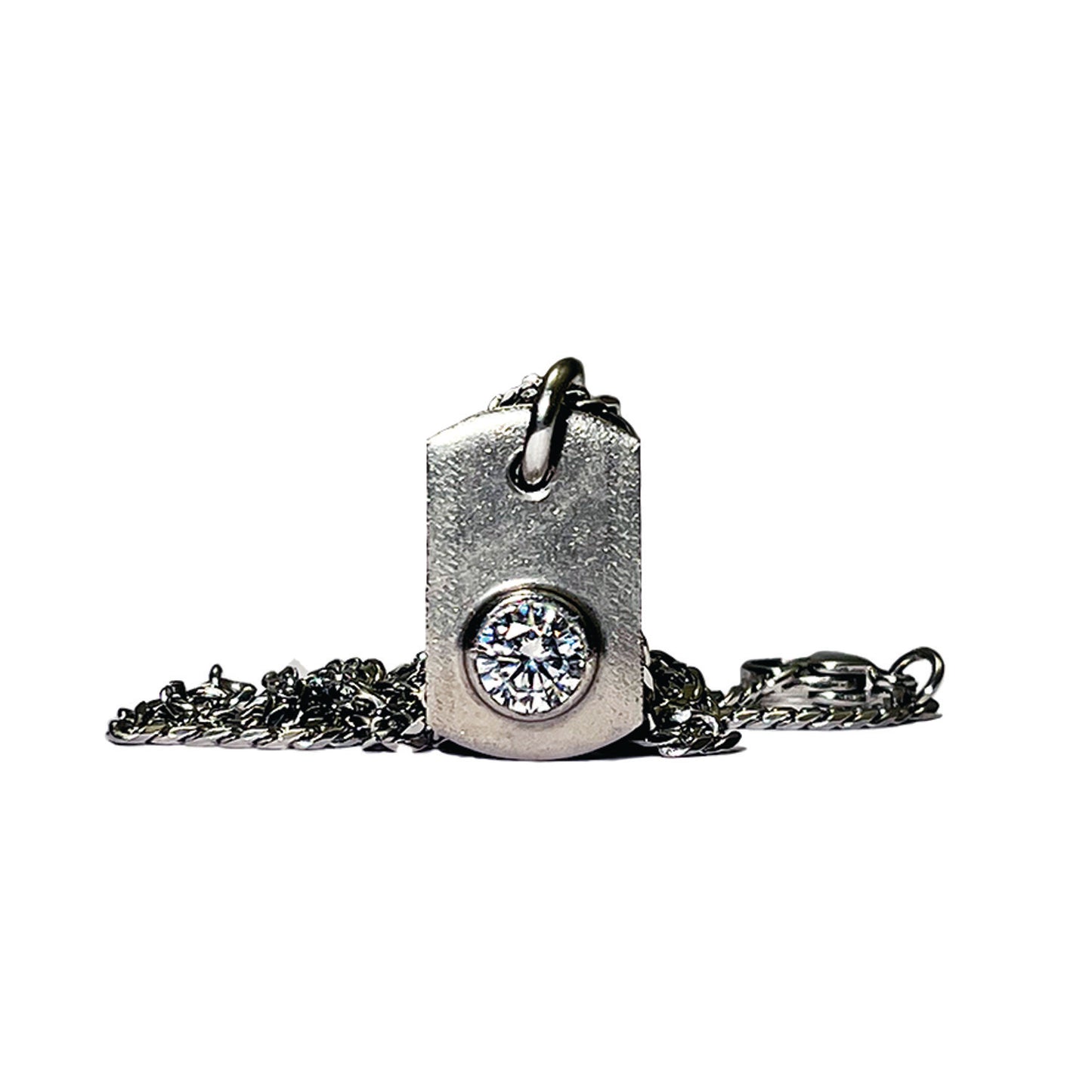 the tab solitaire necklace