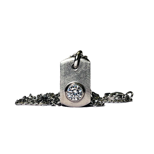 the tab solitaire necklace