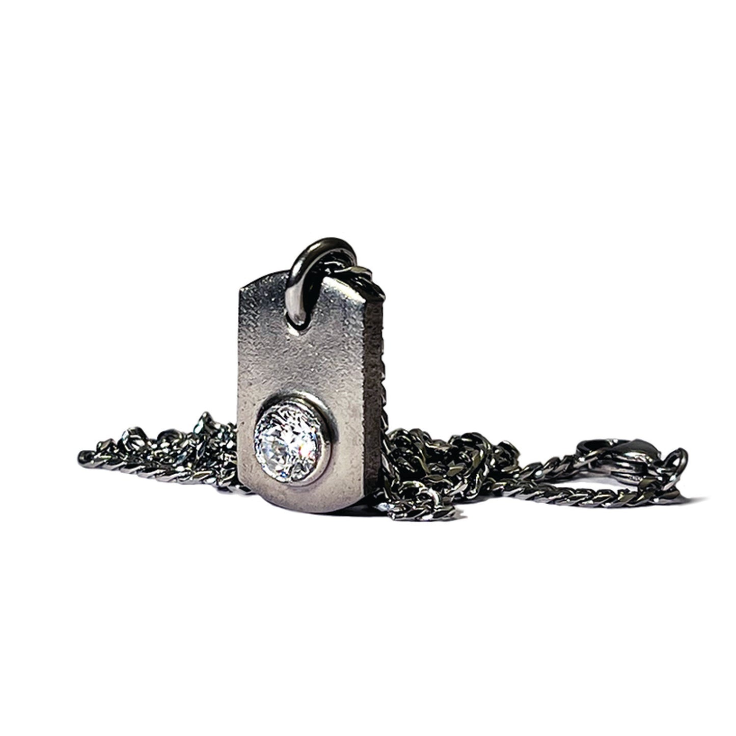 the tab solitaire necklace