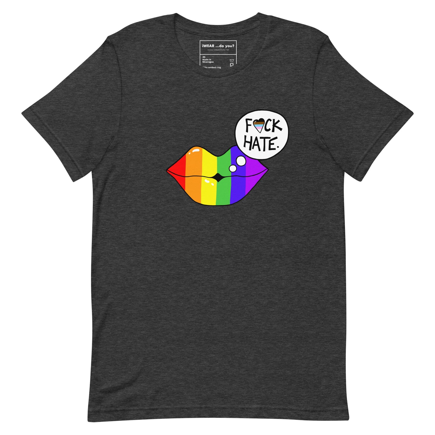 think it, say it collection - pride tee