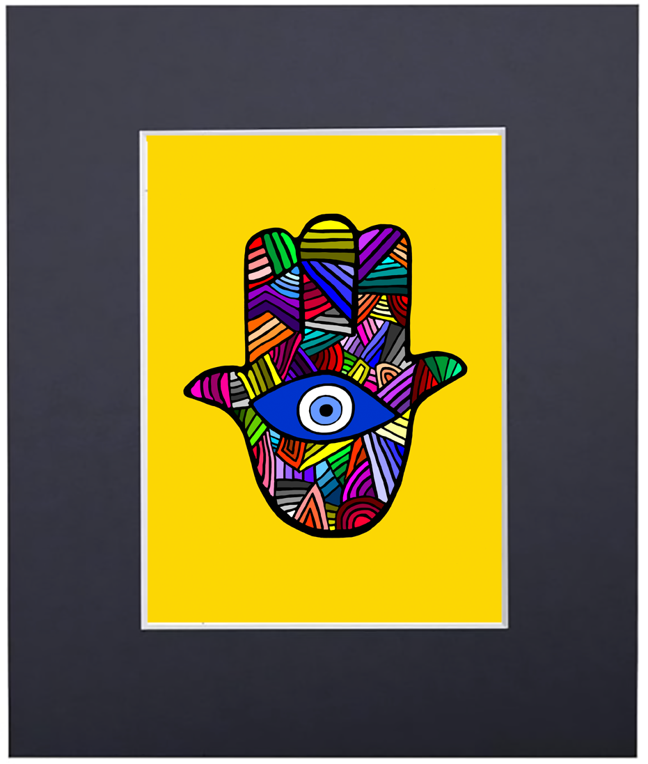 eye WEAR art print