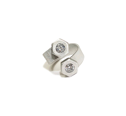 double or nuttin' ring - aluminum
