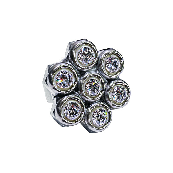 heavy metal petal ring