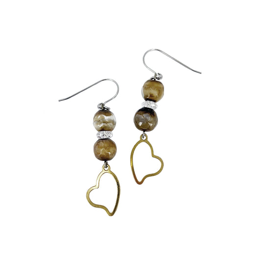 terra glow earrings