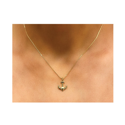 anchor necklace