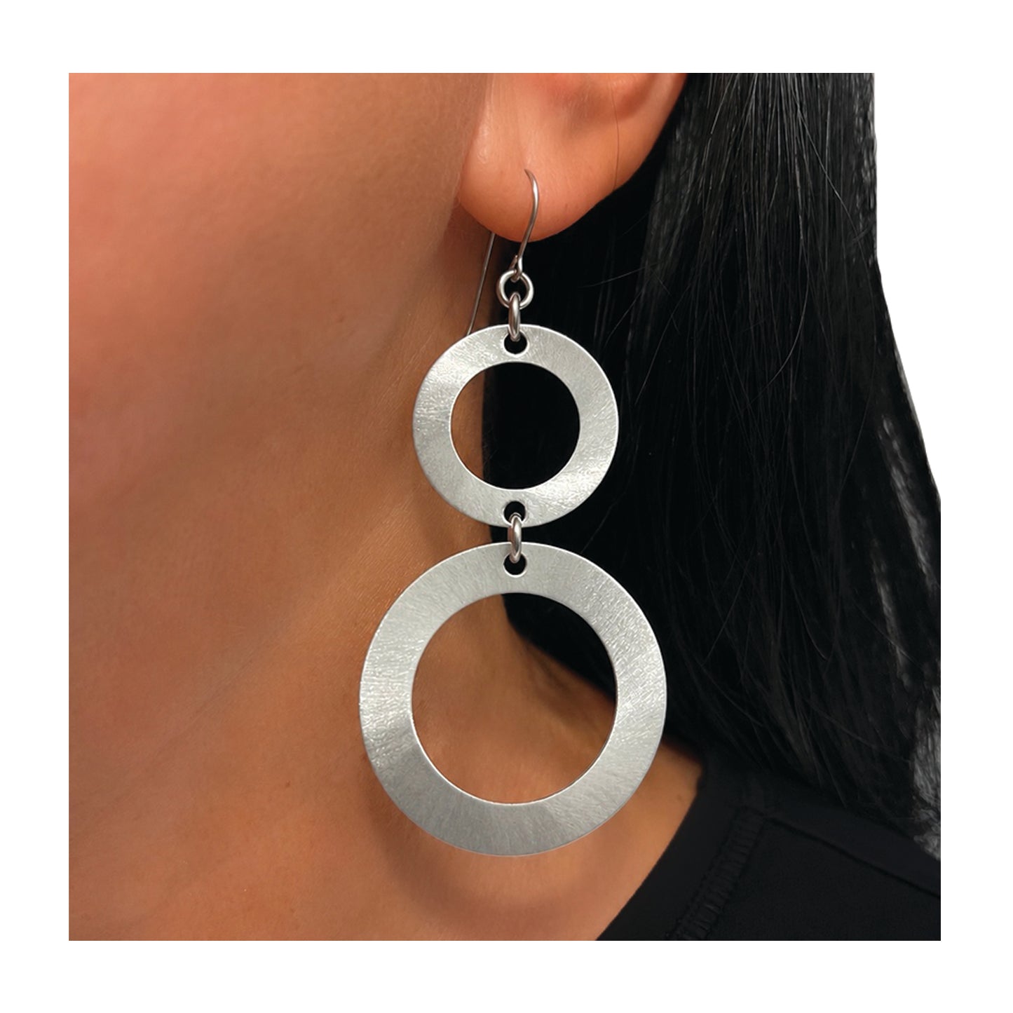 aperture earrings