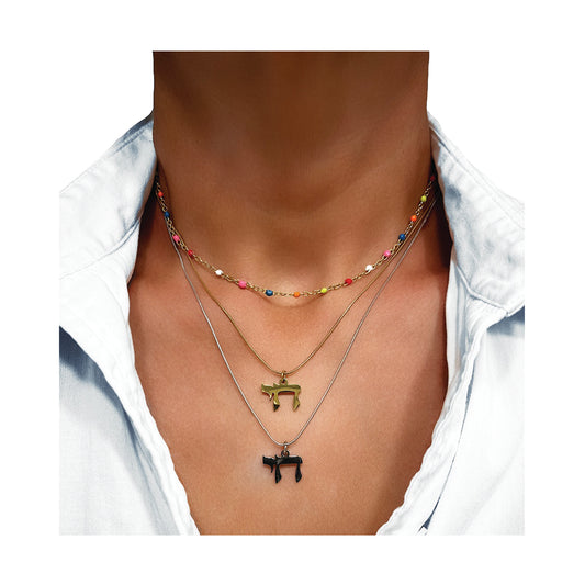 the eternal chai necklace