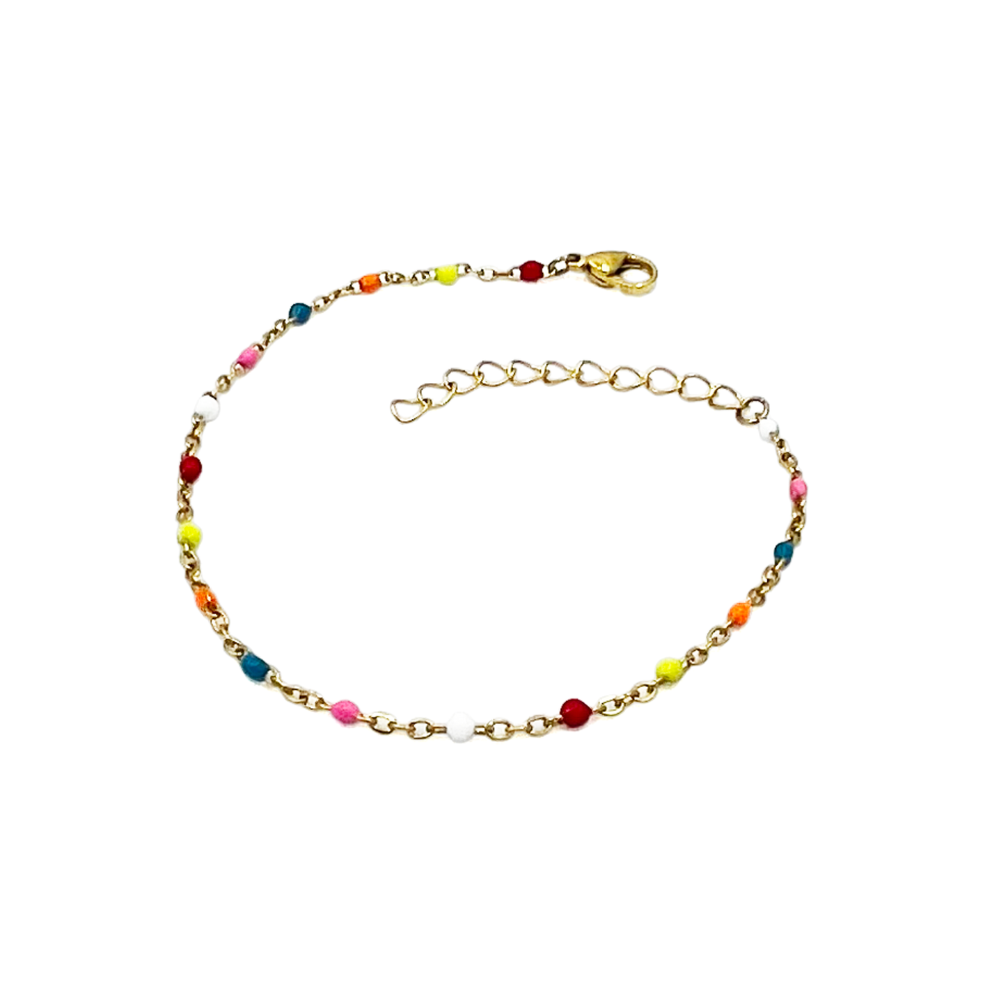 iWEAR [EDIT] confetti anklet - gold