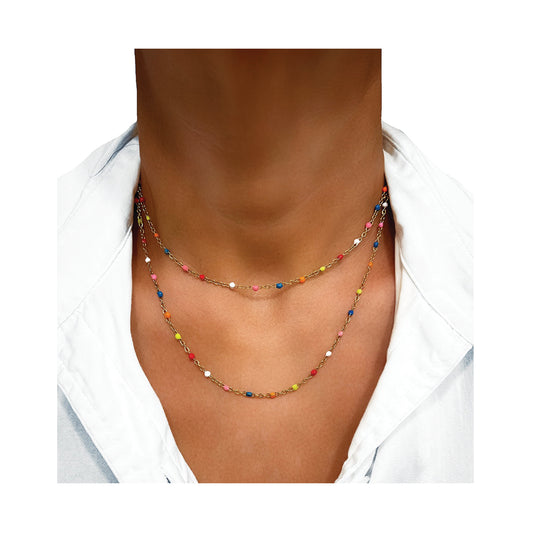 the confetti necklace