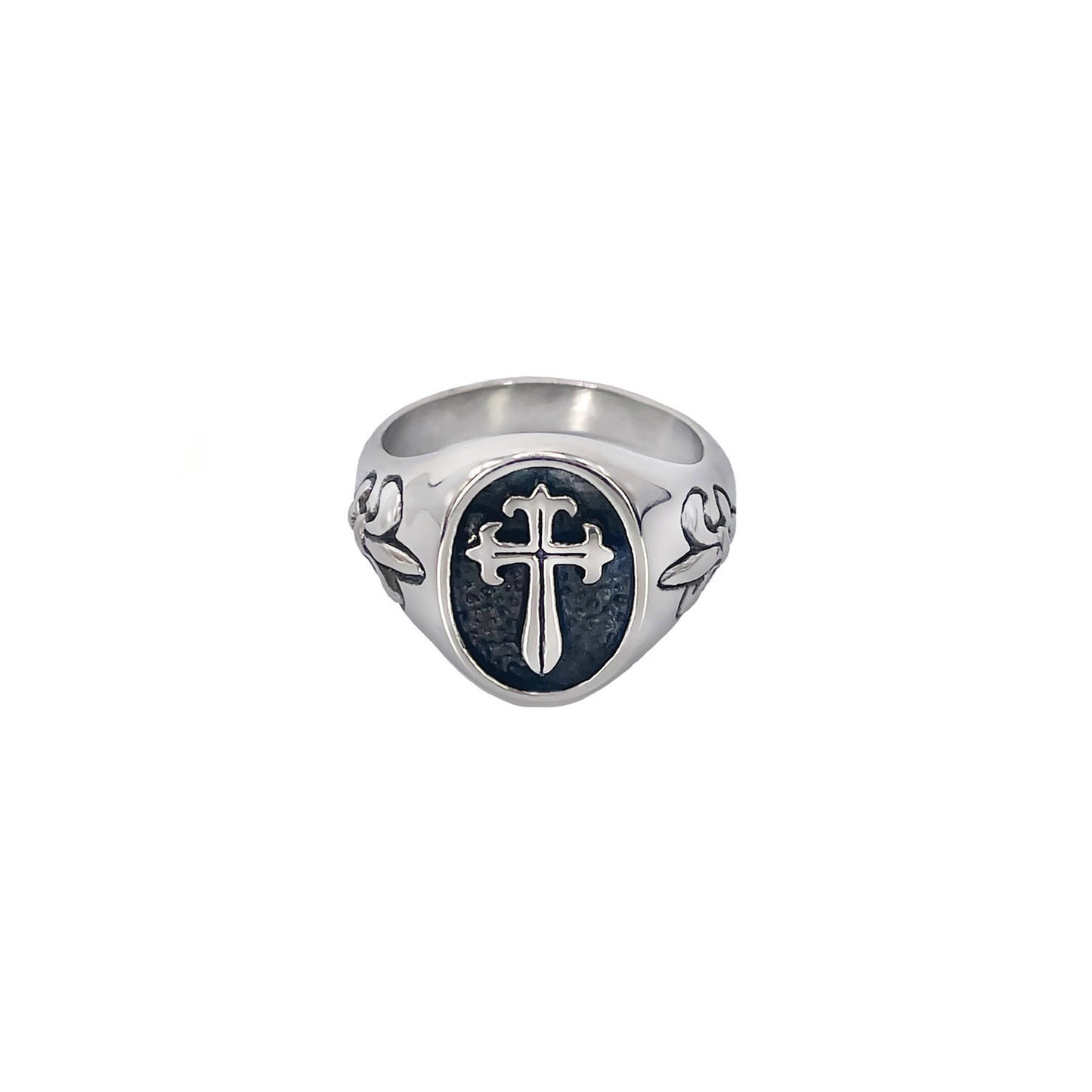 the cross signet ring