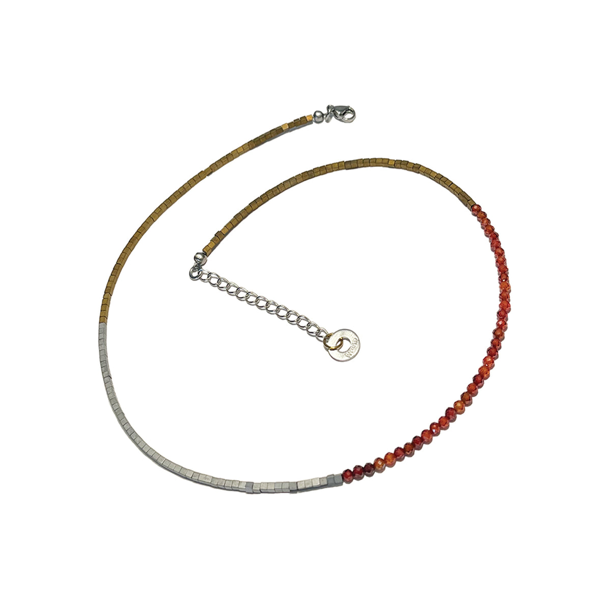 the elements necklace - rust