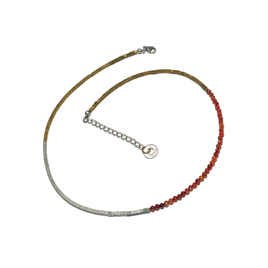 the elements necklace - rust