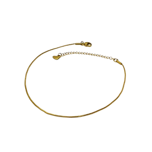 iWEAR [EDIT] strand anklet - gold