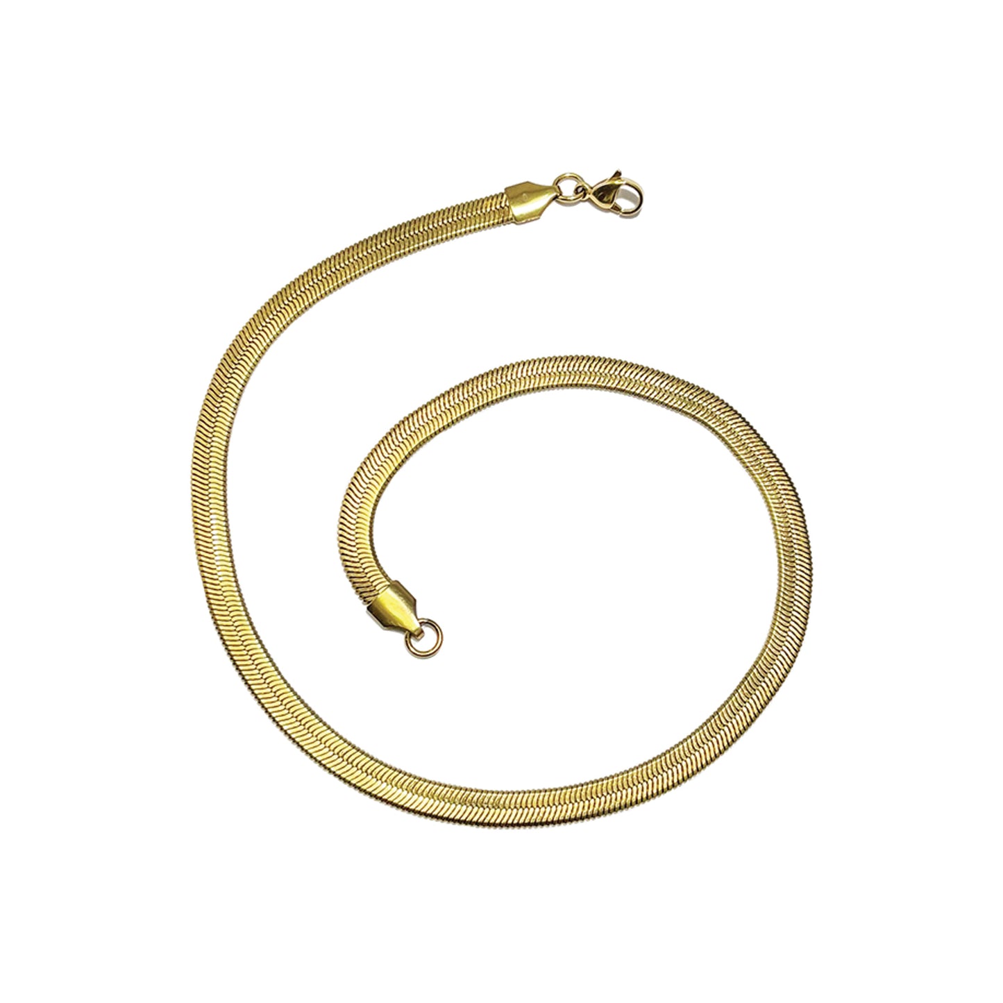 herringbone gold chain