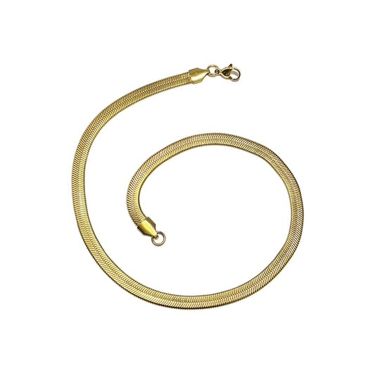 herringbone gold chain