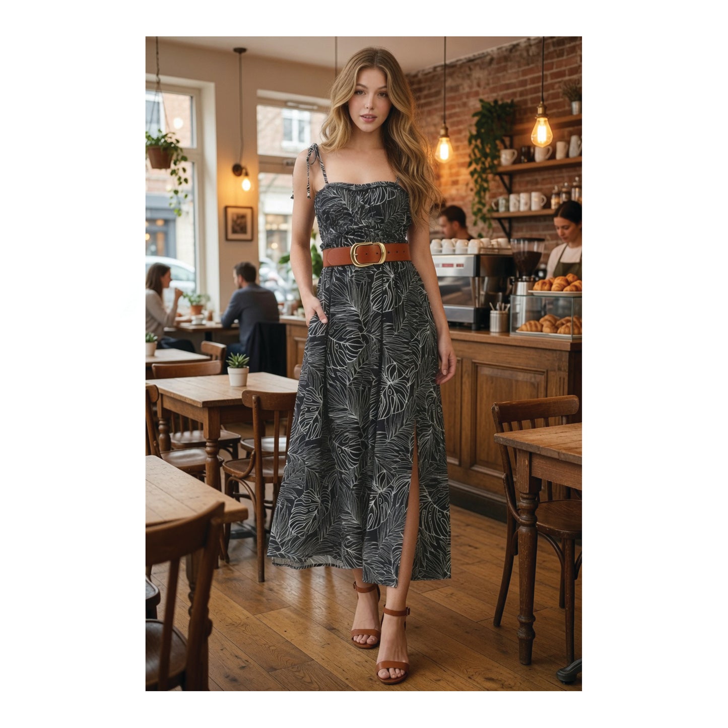 island escape maxi dress