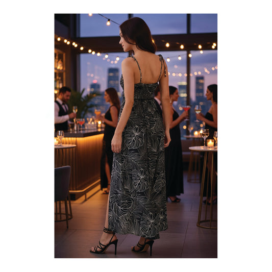 island escape maxi dress