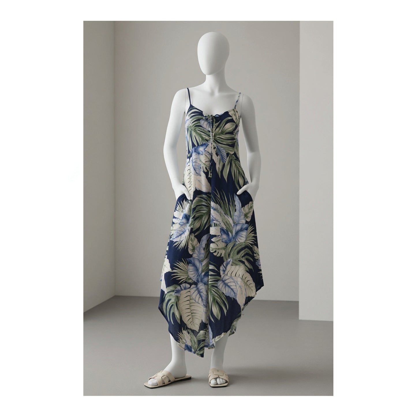 palm muse midi dress