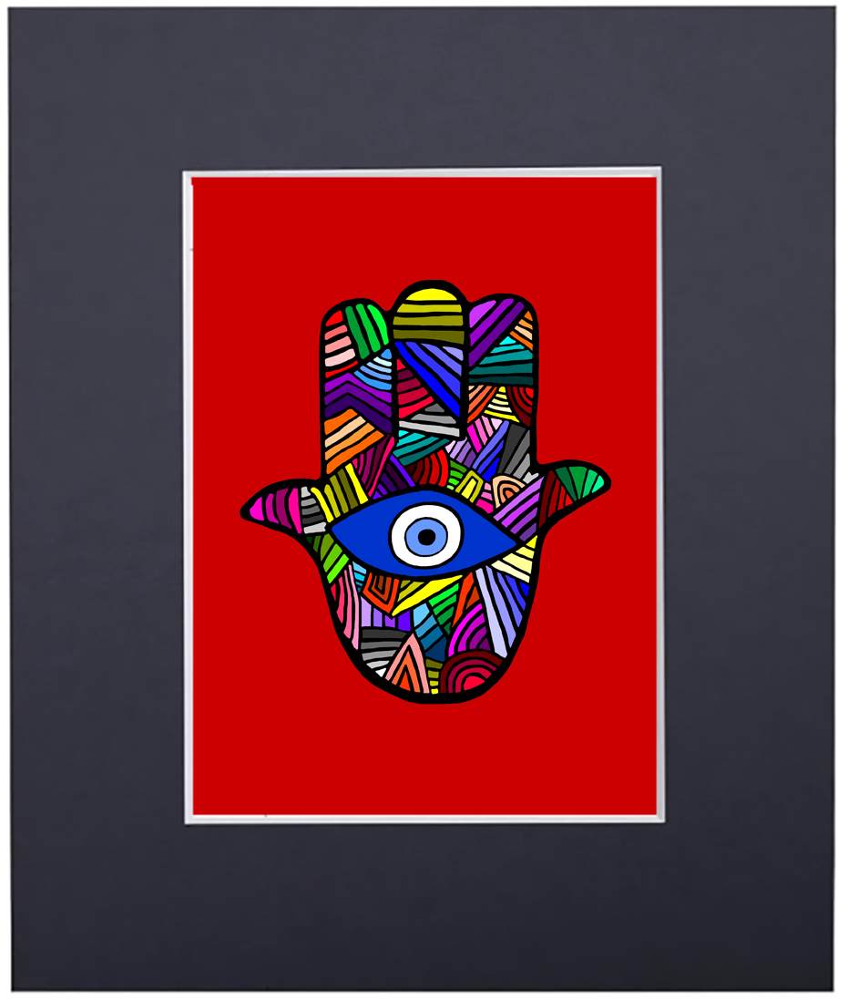 eye WEAR art print