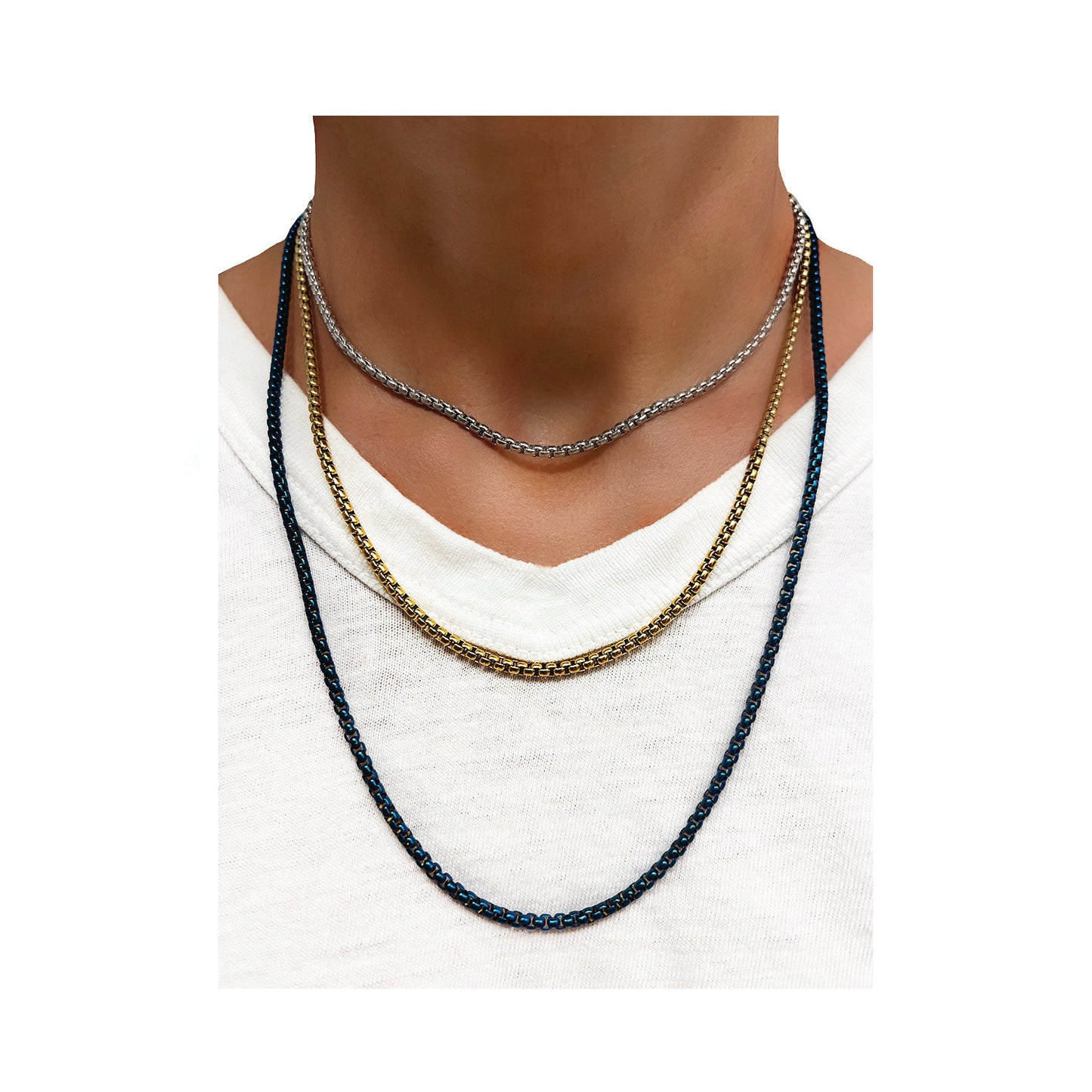 rolo chain necklace