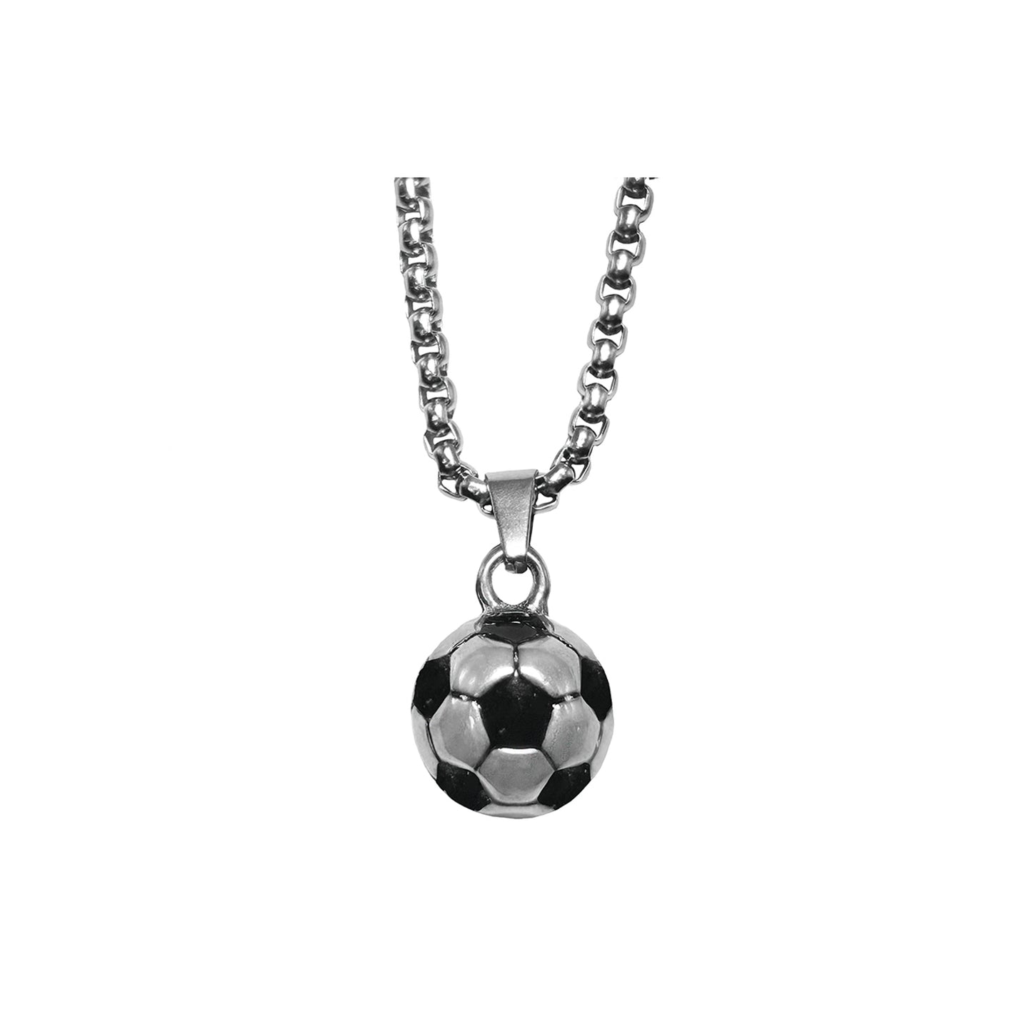 the soccer ball necklace