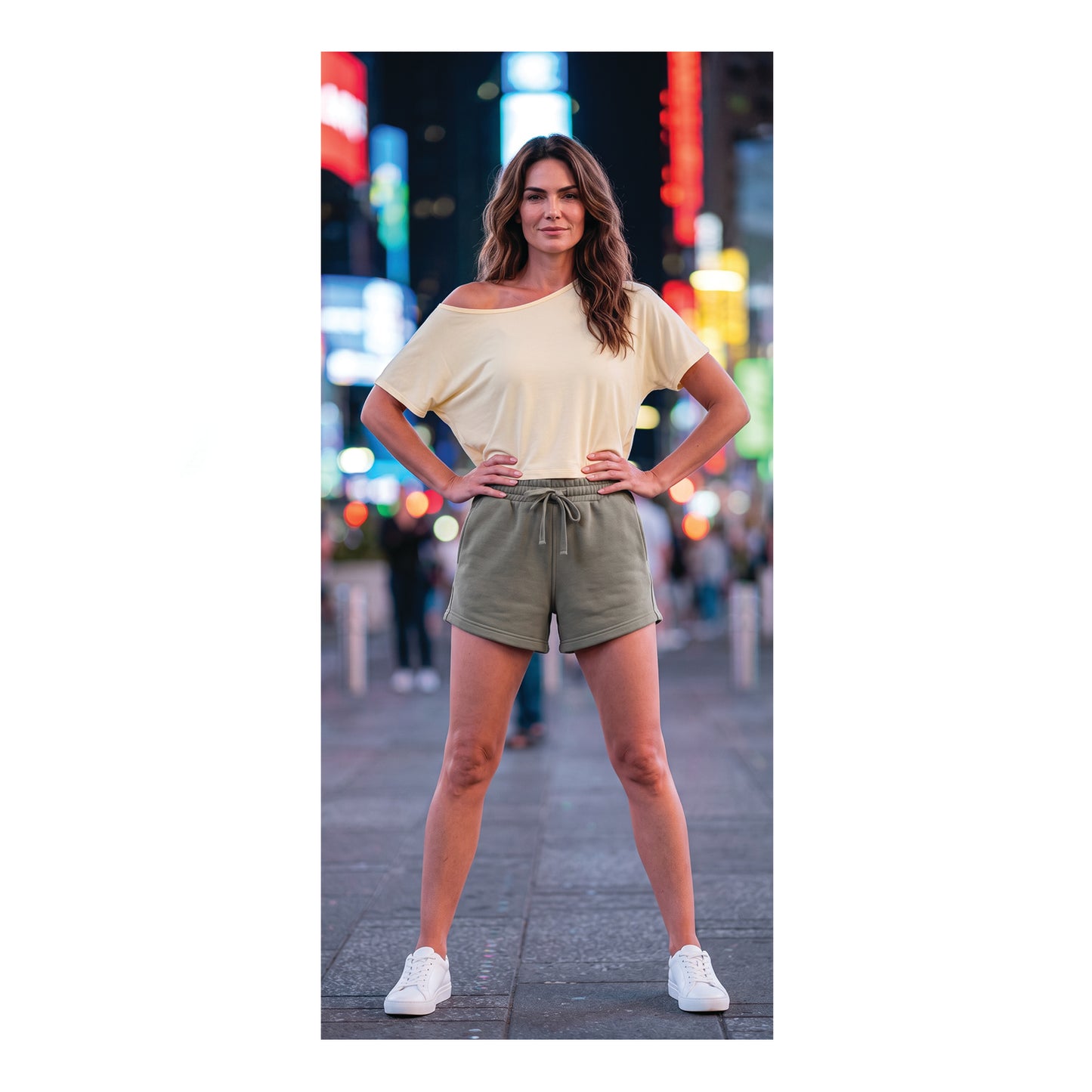 the ease short - smoky olive