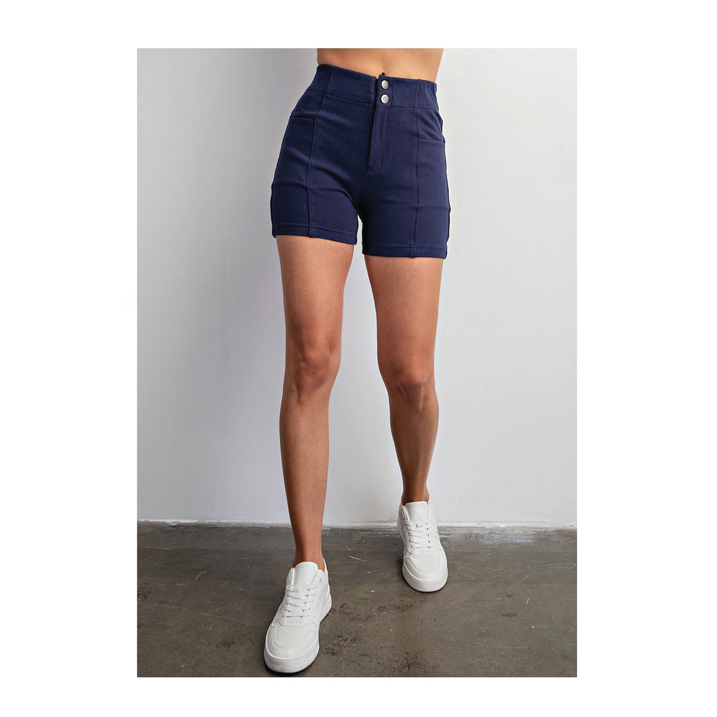 the utility short - navy