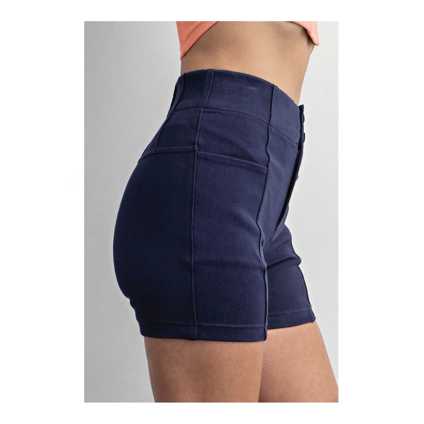 the utility short - navy