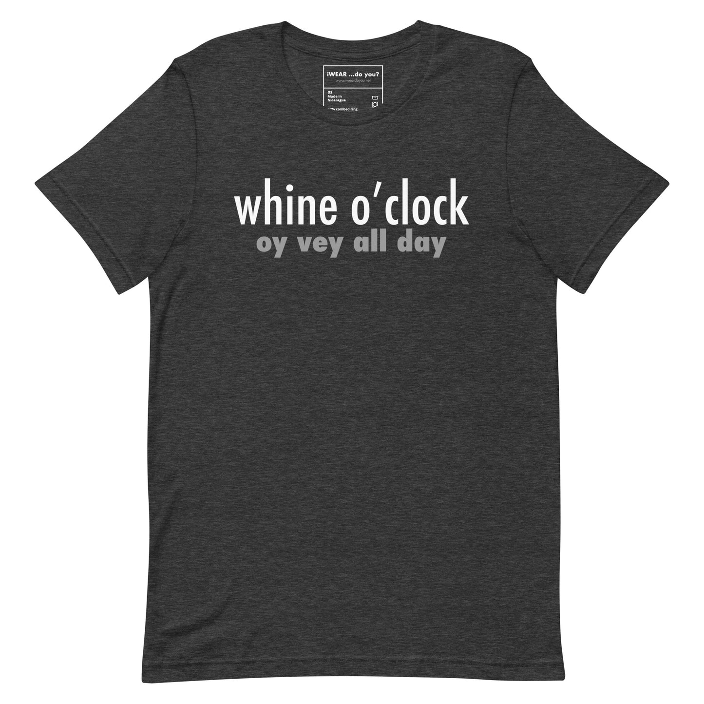 Whine o’clock tee