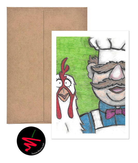 what's cookin'? greeting card