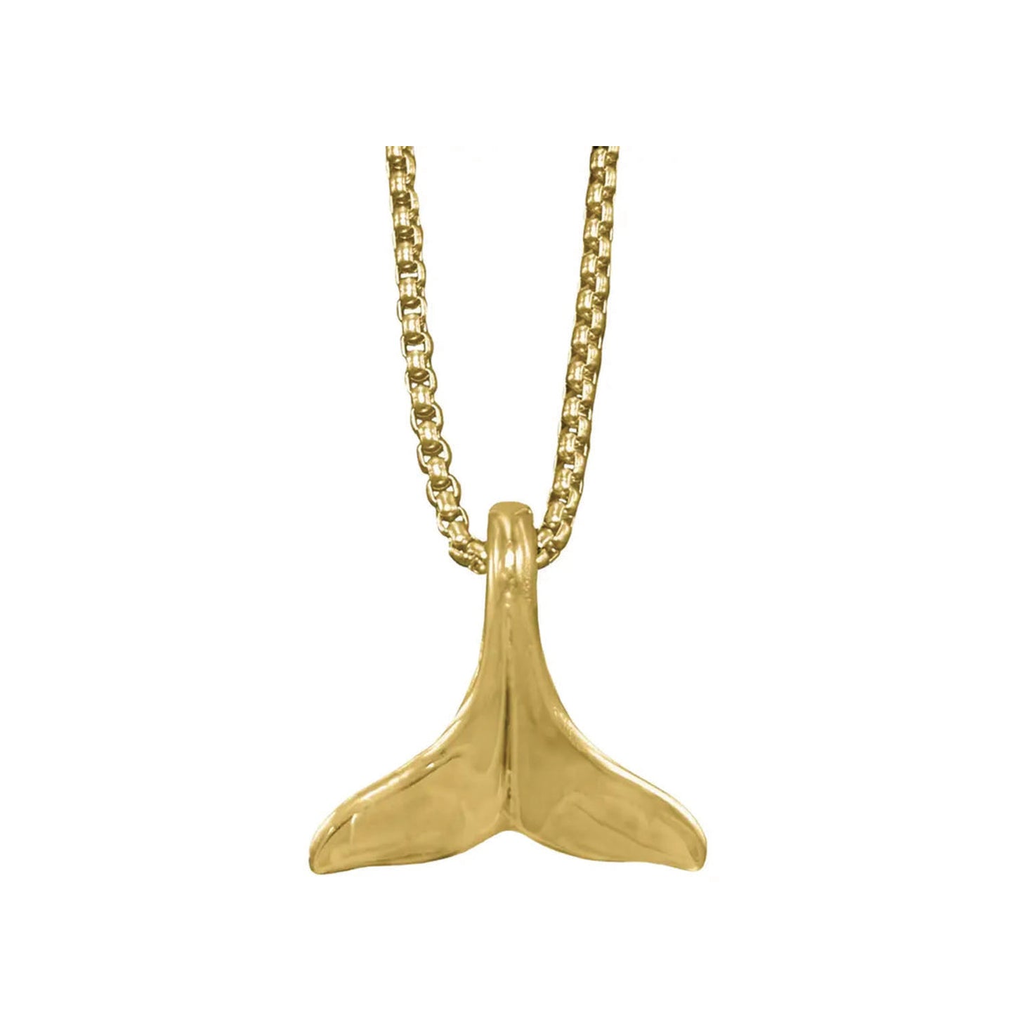 the whale tail necklace