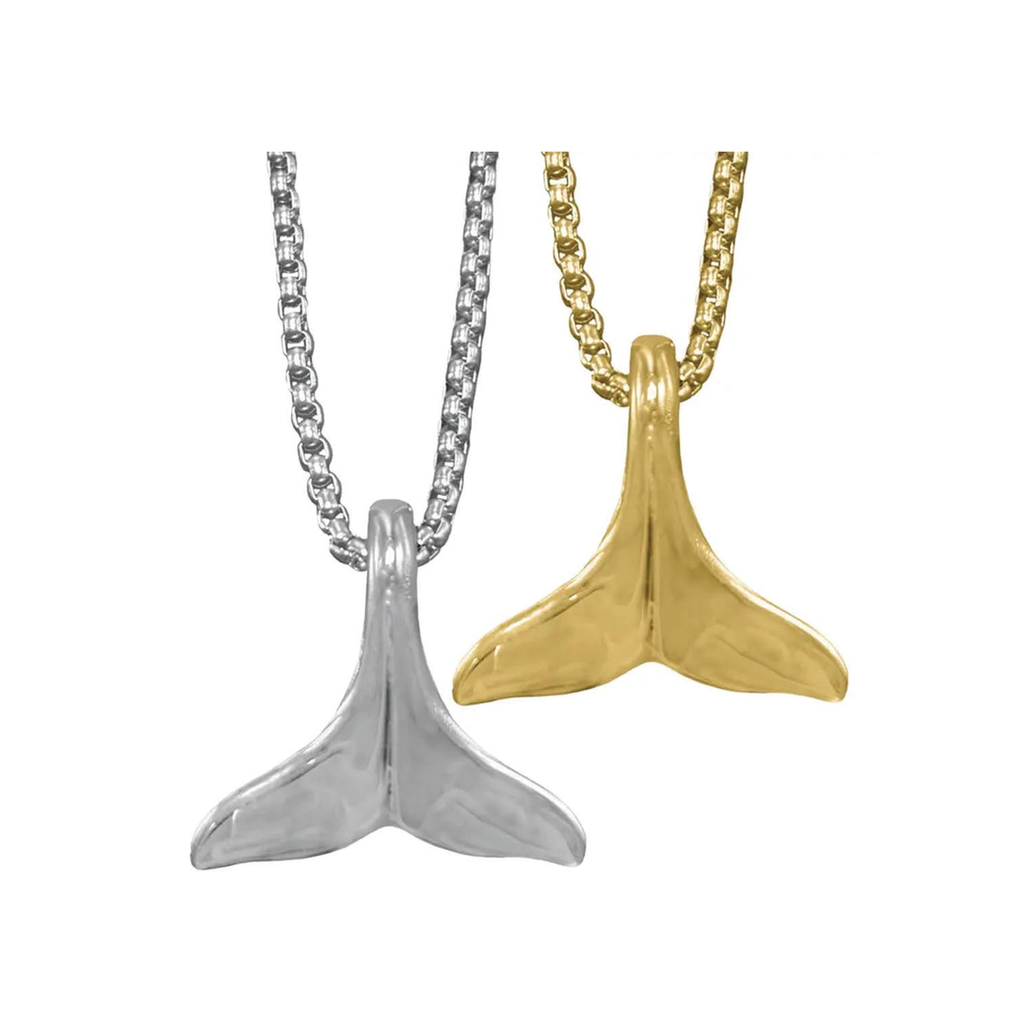 the whale tail necklace