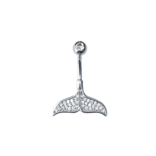 the tail of bling belly ring
