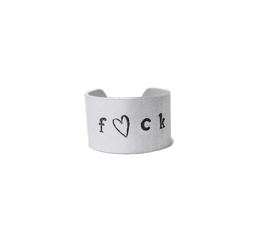 get a f🖤ck, give a f🖤ck ring set