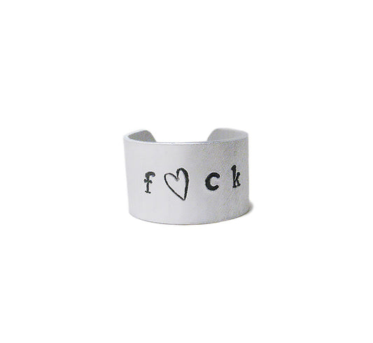 get a f🖤ck, give a f🖤ck ring set - 3 rings